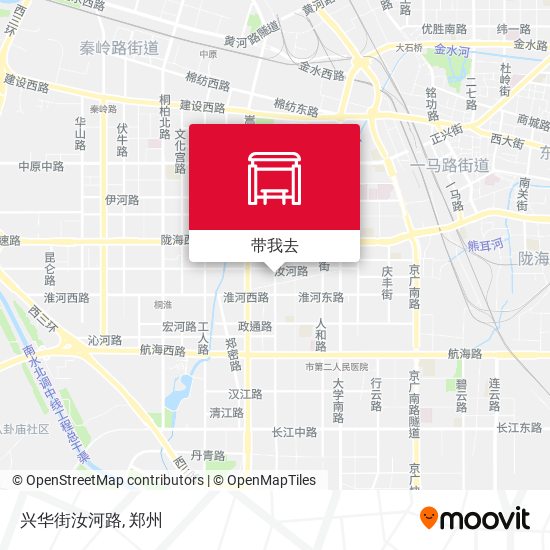 兴华街汝河路地图