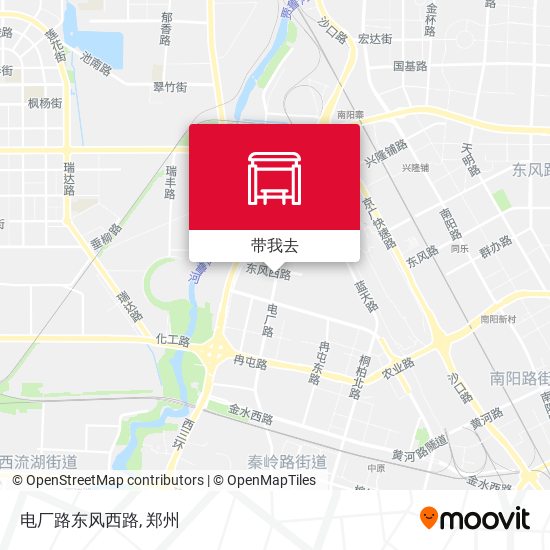 电厂路东风西路地图