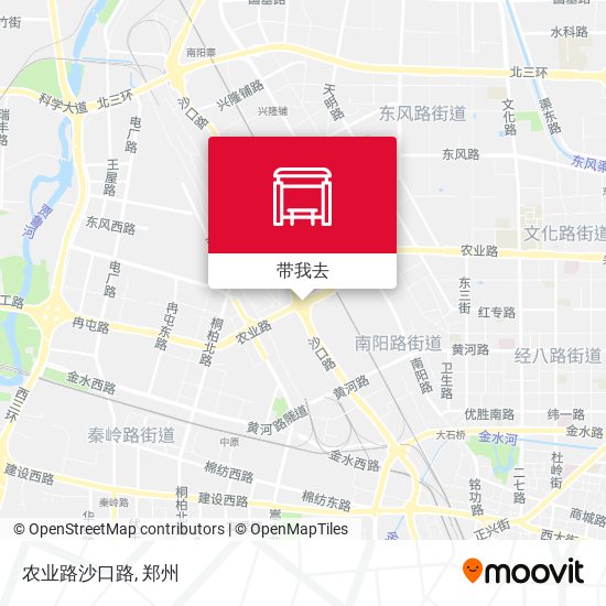 农业路沙口路地图