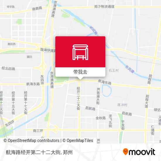 航海路经开第二十二大街地图