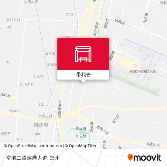 空港二路豫港大道地图