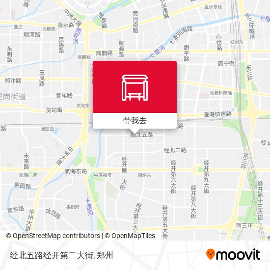 经北五路经开第二大街地图