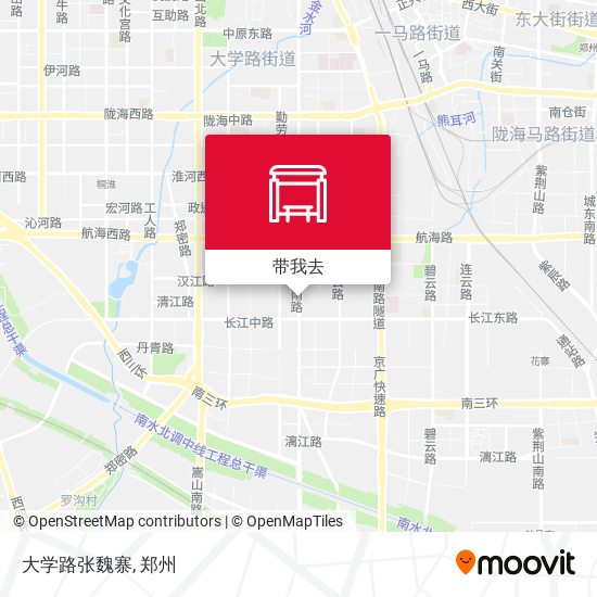 大学路张魏寨地图