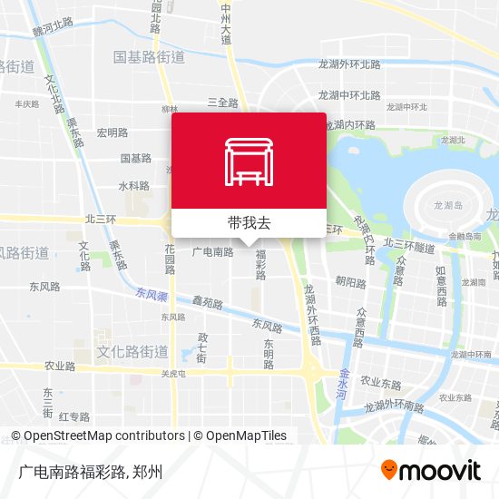 广电南路福彩路地图