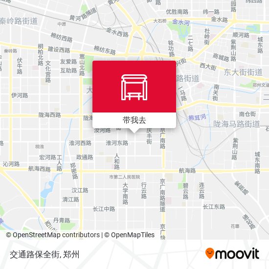 交通路保全街地图