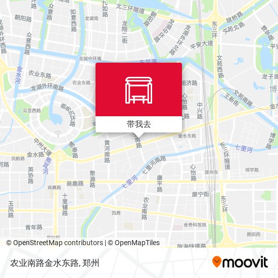 农业南路金水东路地图