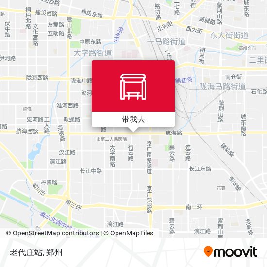老代庄站地图