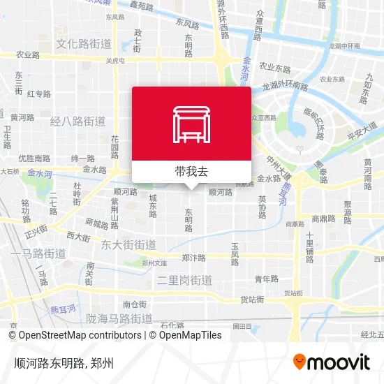 顺河路东明路地图