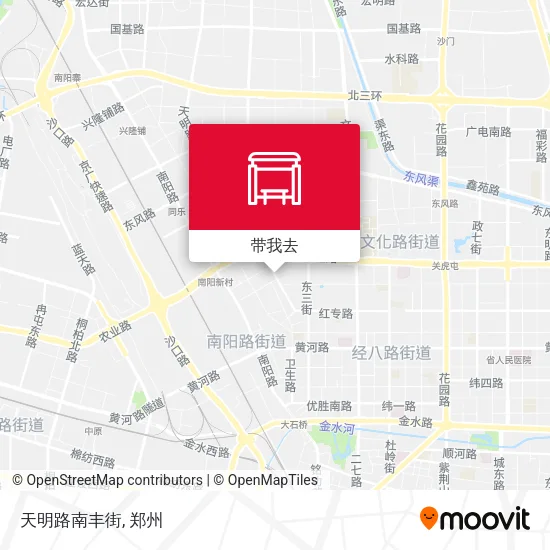 天明路南丰街地图