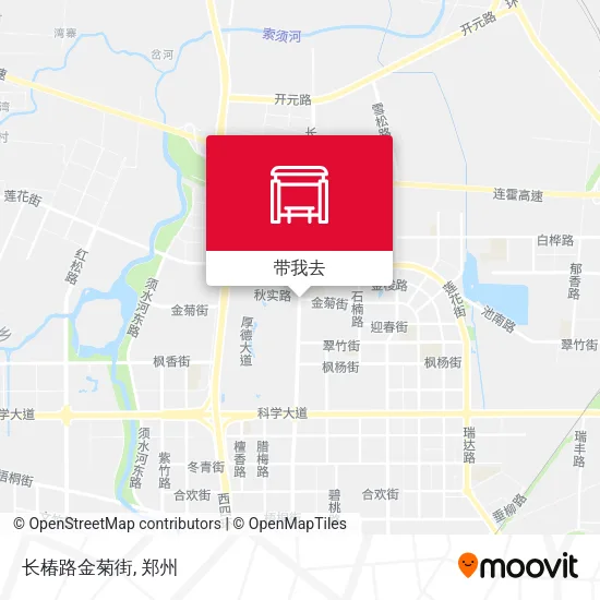 长椿路金菊街地图