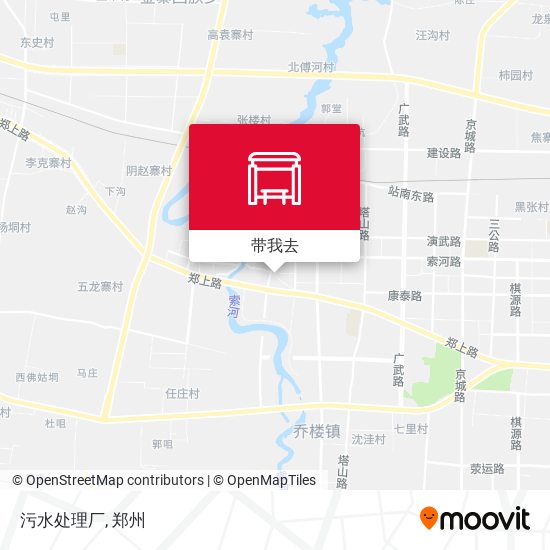 污水处理厂地图