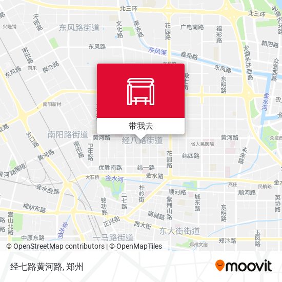 经七路黄河路地图