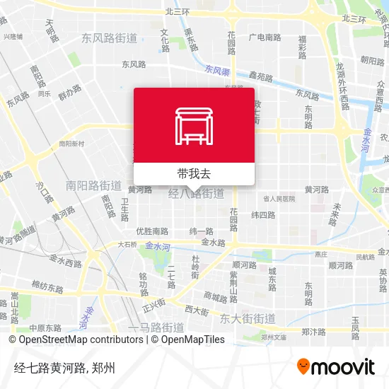经七路黄河路地图