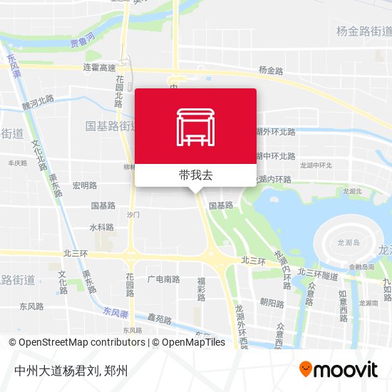 中州大道杨君刘地图