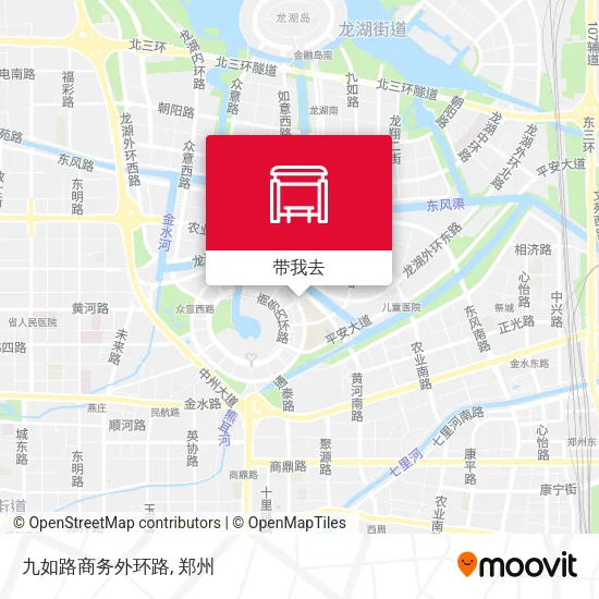九如路商务外环路地图