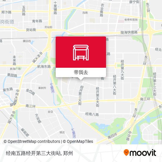 经南五路经开第三大街站地图