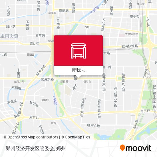 郑州经济开发区管委会地图