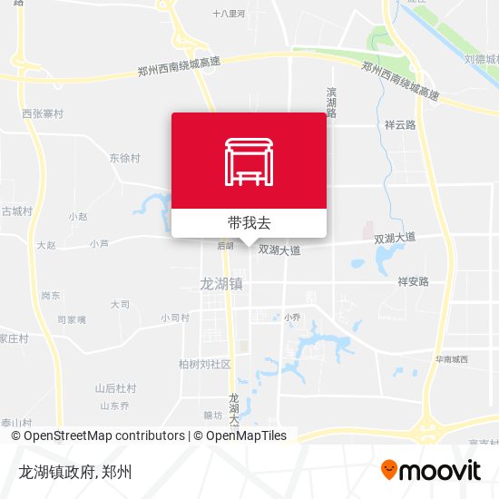 龙湖镇政府地图