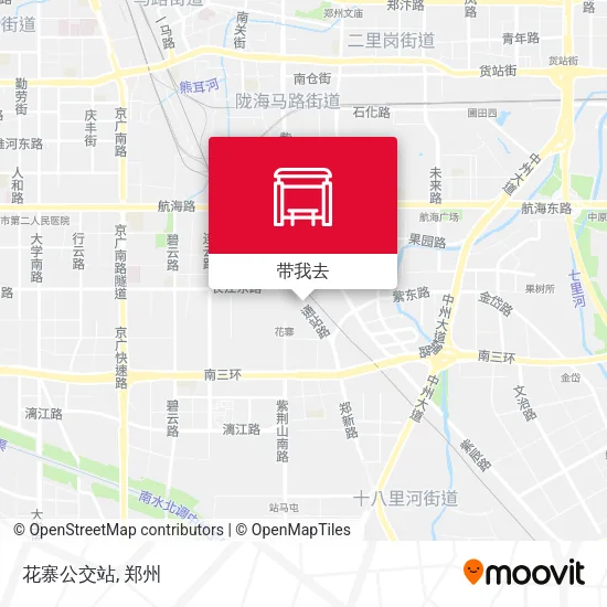 花寨公交站地图