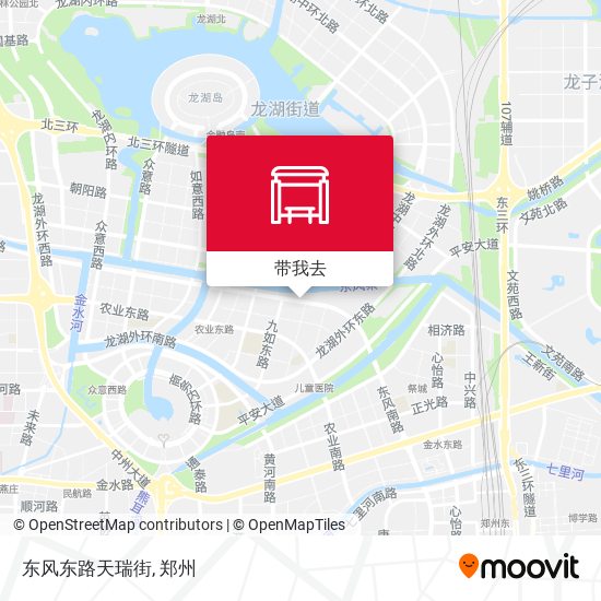 东风东路天瑞街地图