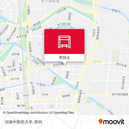 河南中医药大学地图