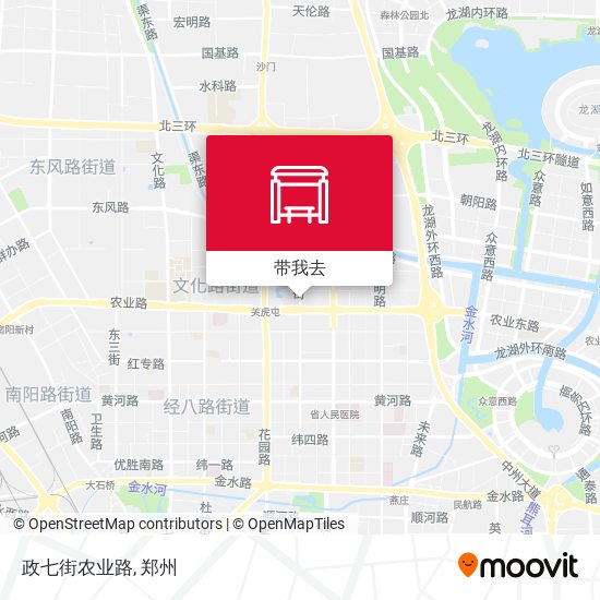 政七街农业路地图