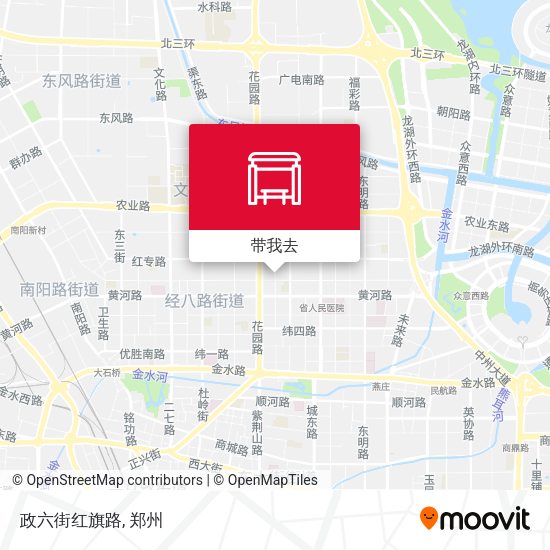政六街红旗路地图