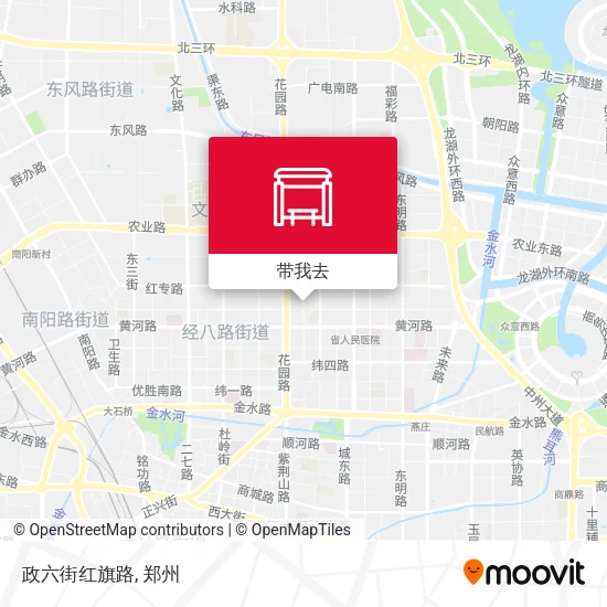 政六街红旗路地图