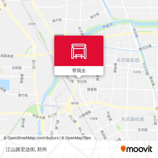 江山路宏达街地图