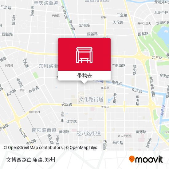 文博西路白庙路地图