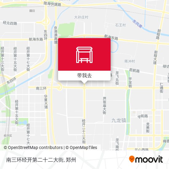南三环经开第二十二大街地图