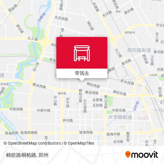 棉纺路桐柏路地图