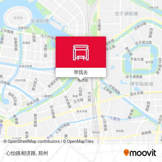 心怡路相济路地图