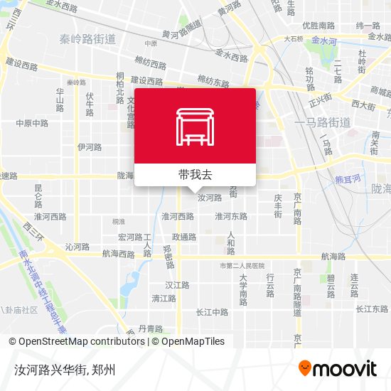 汝河路兴华街地图