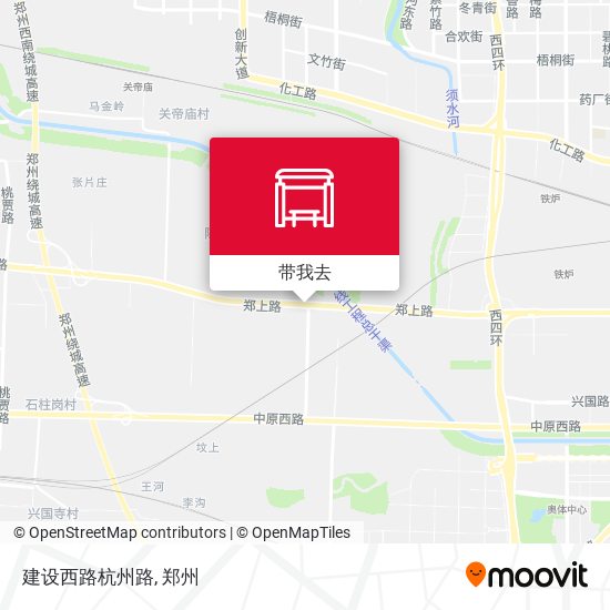 建设西路杭州路地图
