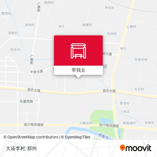 大庙李村地图
