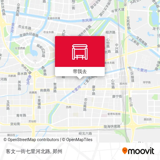 客文一街七里河北路地图