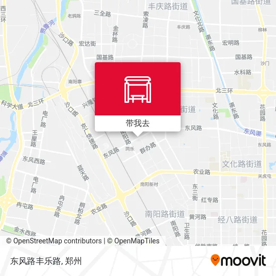 东风路丰乐路地图