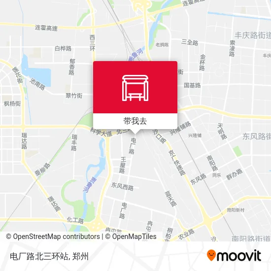 电厂路北三环站地图