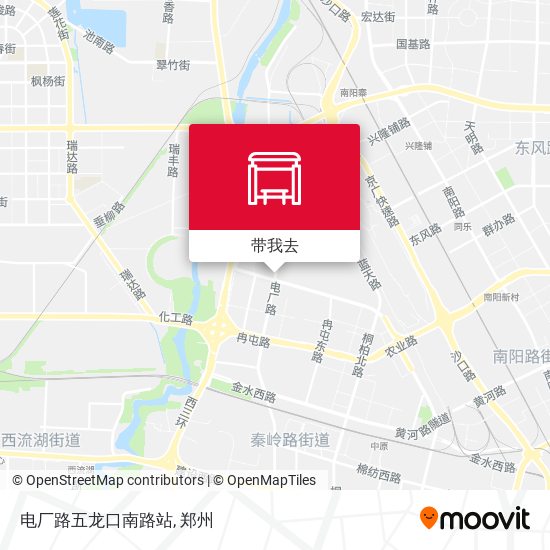 电厂路五龙口南路站地图