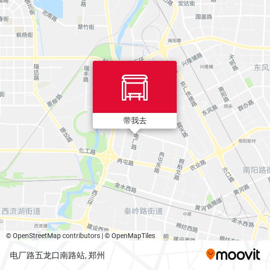 电厂路五龙口南路站地图