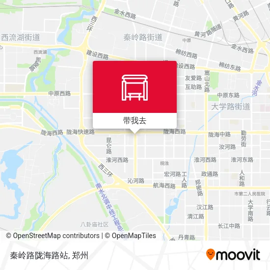 秦岭路陇海路站地图