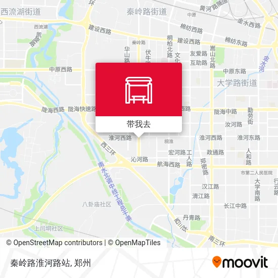 秦岭路淮河路站地图