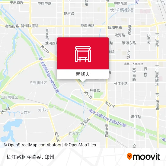 长江路桐柏路站地图