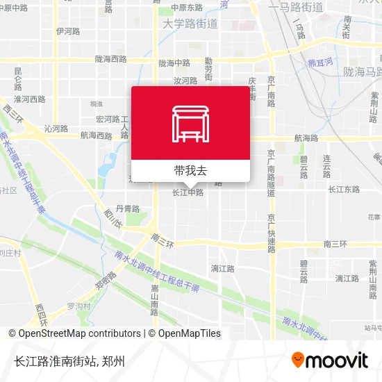 长江路淮南街站地图