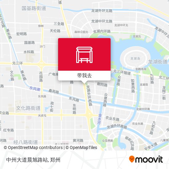 中州大道晨旭路站地图