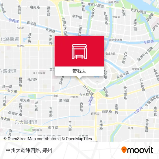 中州大道纬四路地图