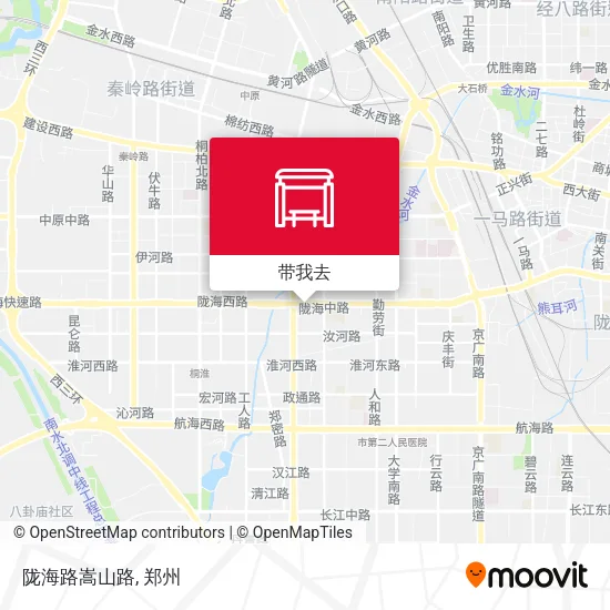 陇海路嵩山路地图