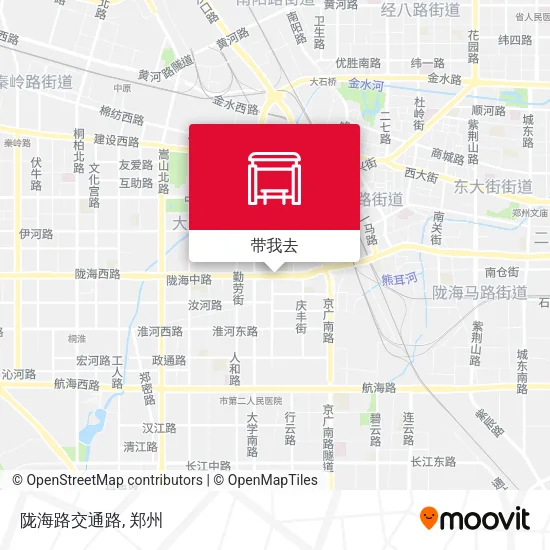 陇海路交通路地图