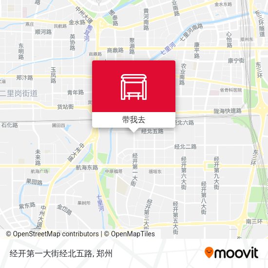 经开第一大街经北五路地图